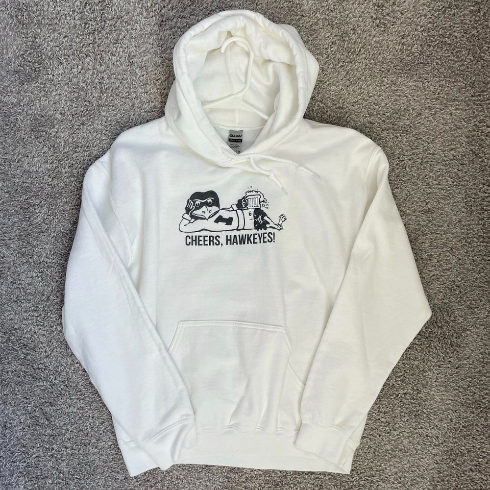 Vintage Iowa Hawkeyes Sweatshirt Medium